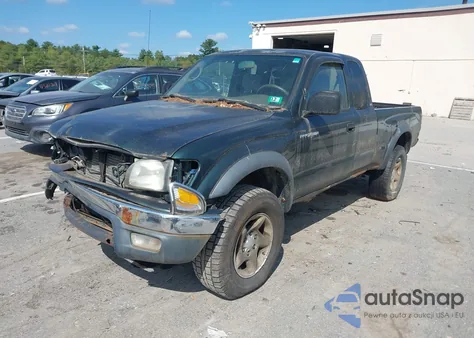 2003 Toyota Tacoma Base V6 z USA, uszkodzony, nr VIN 5TEWN72N13Z224721